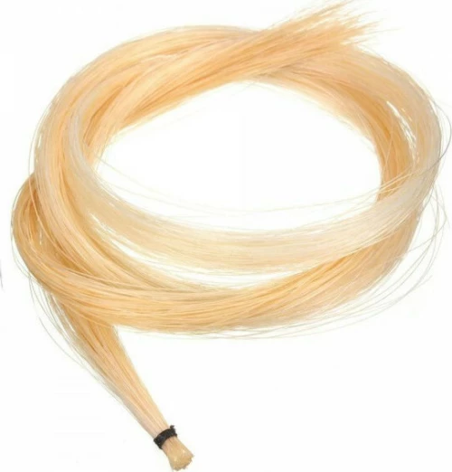 Lyre/Violin Bow Hair Natural White