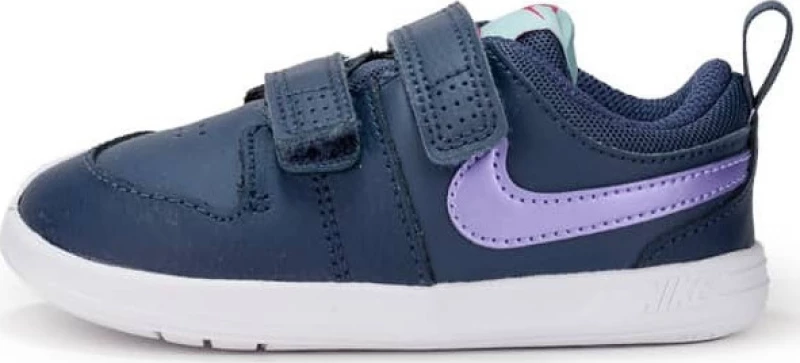 Nike Παιδικό Sneaker Pico 5 με Σκρατς για Κορίτσι Navy Μπλε