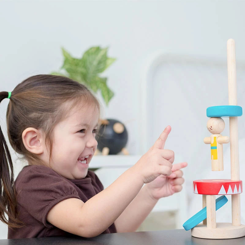 Plan Toys Ξύλινος Ακροβάτης