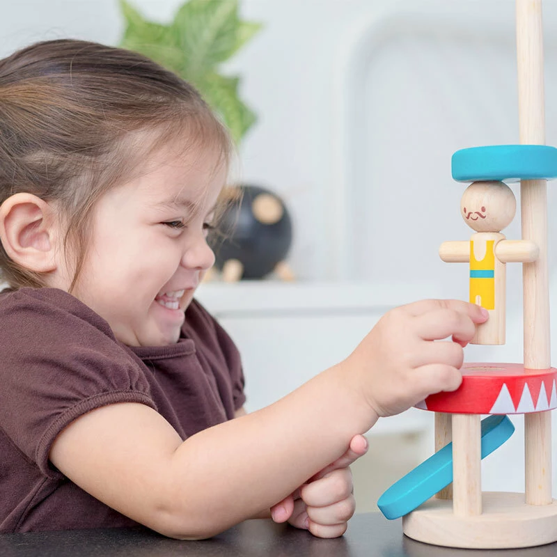Plan Toys Ξύλινος Ακροβάτης