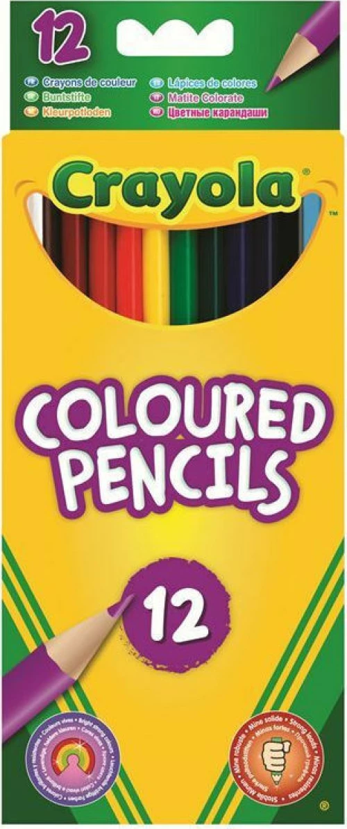 Crayola - 12 Χρωματιστές Ξυλομπογιές (#03.3612)