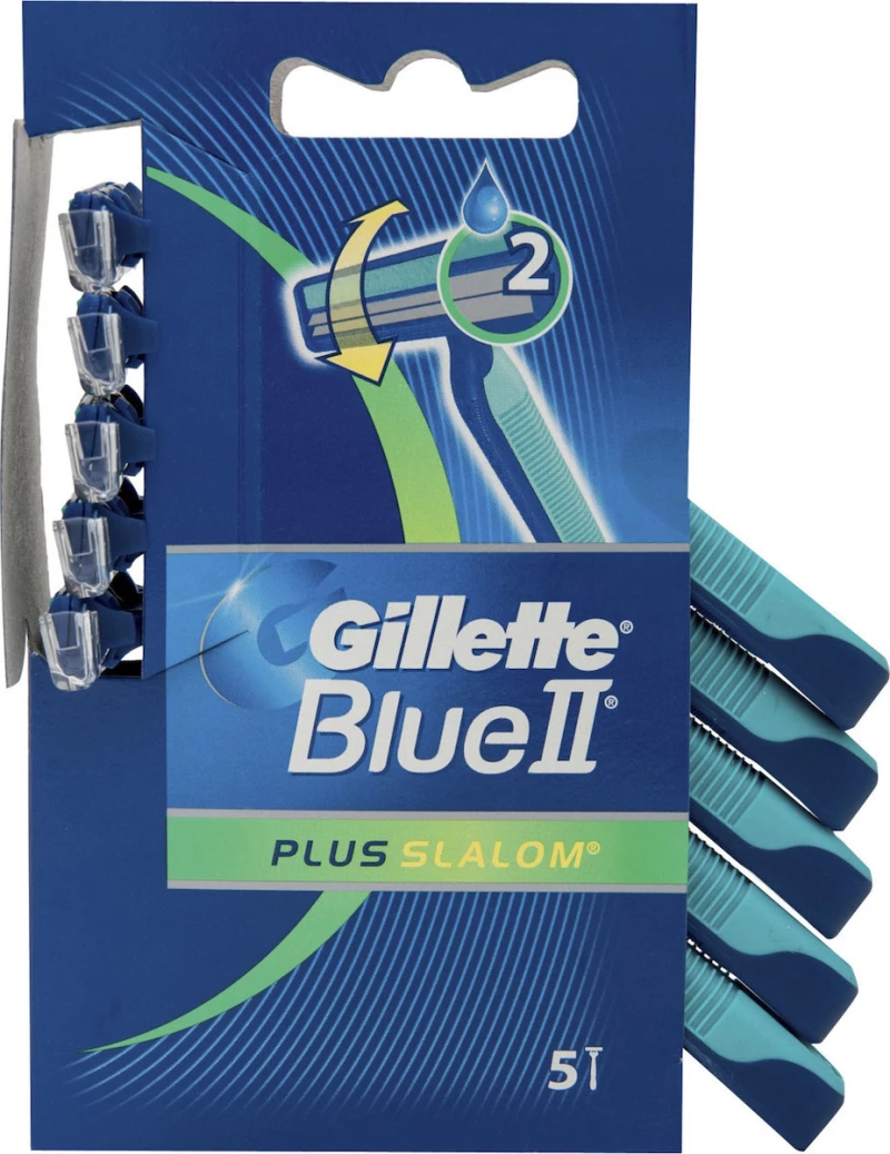Gillette Blue2 Plus Slalom 5τμχ