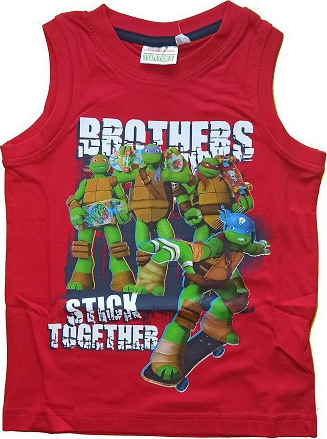 NINJA TURTLES ΜΠΛΟΥΖΑ ΑΜΑΝΙΚΗ (ΚΟΚΚΙΝΗ)