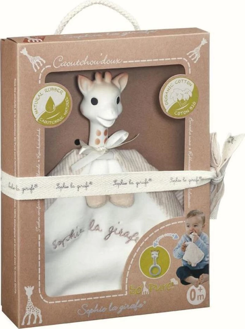 Sophie La Girafe Sophie the Giraffe So Pure Soft Rubber