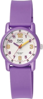 Q&Q Vr41J001 Kids Purple Rubber Strap