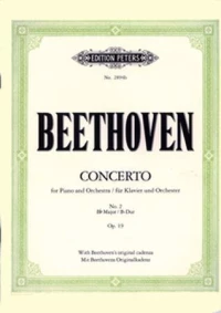 L.V.Beethoven - Concerto for piano and orchestra N. 2 Bb major Op. 19 / Εκδόσεις Peters