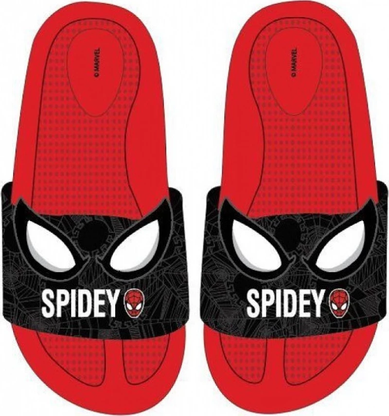 Spiderman σαγιονάρες κόκκινο-μαύρο
