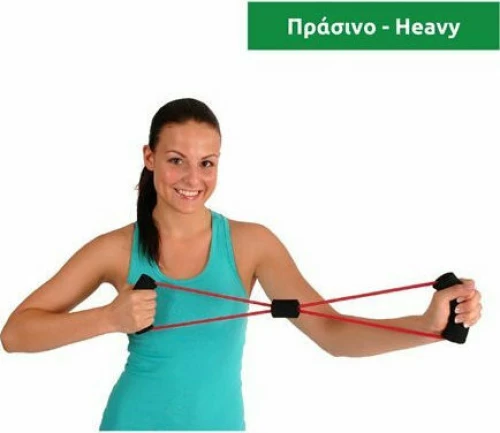 MVS In Motion 8 Ring Λάστιχο Γυμναστικής Πράσινο / Heavy