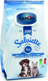 Camon Υγρά Μαντηλάκια με Άρωμα Talc 100τμχ