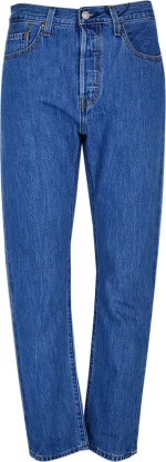 Levi's 501 Ψηλόμεσο Boyfriend Γυναικείο Jean Παντελόνι Medium Indigo