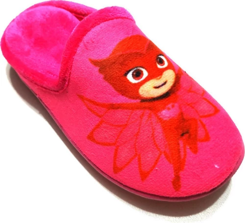 FAME Παιδικές Παντόφλες Πιτζαμοήρωες Owlette Φούξια