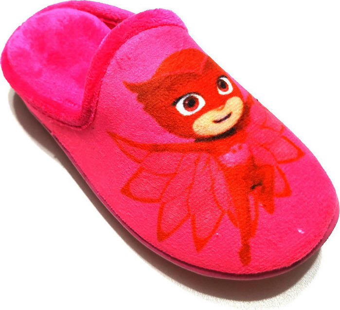 FAME Παιδικές Παντόφλες Πιτζαμοήρωες Owlette Φούξια