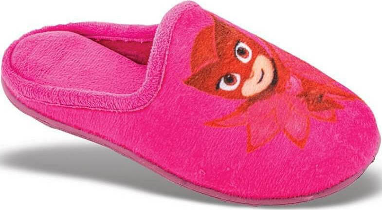 FAME Παιδικές Παντόφλες Πιτζαμοήρωες Owlette Φούξια