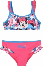Παιδικό Μαγιό Minnie Mouse flowers, Χρώμα Φούξια