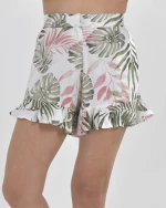 Ble Resort Collection Γυναικείο Σορτσάκι Παραλίας Πολύχρωμο