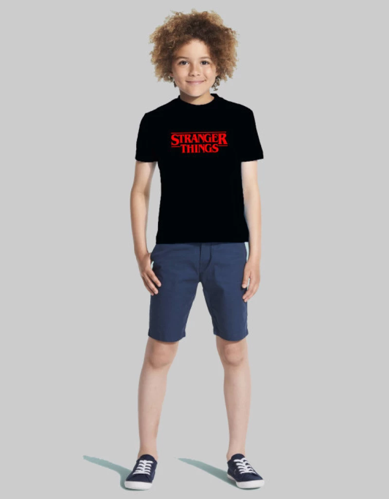 Stranger things kids t-shirt - NAVY
