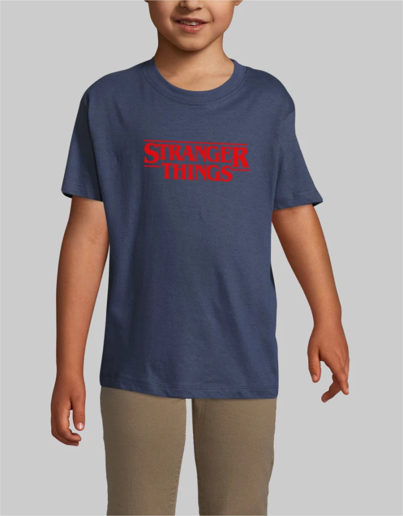Stranger things kids t-shirt - NAVY