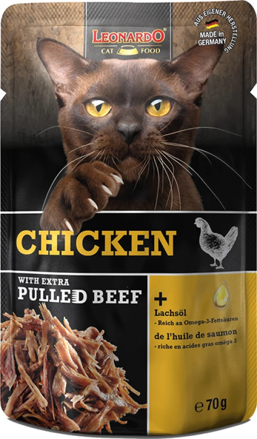 Leonardo Pulled Beef Κοτόπουλο 70gr