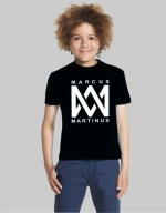 MARCUS & MARTINUS kids T-shirt - BLACK