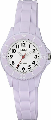 Q&Q Vs66J009Y Light Blue Rubber Strap