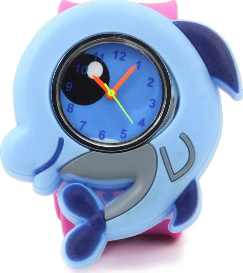 Wacky Watches Παιδικό Ρολόι με Λουράκι Σιλικόνης Slap Δελφίνι 14482305