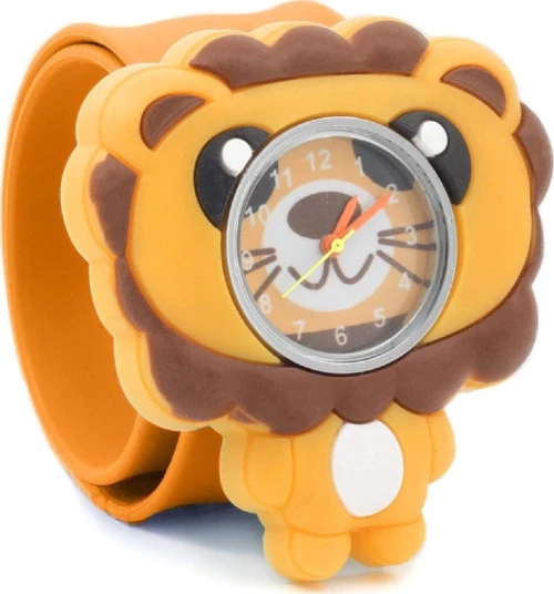 Wacky Watches Παιδικό Ρολόι με Λουράκι Σιλικόνης Slap Λιοντάρι 14482297