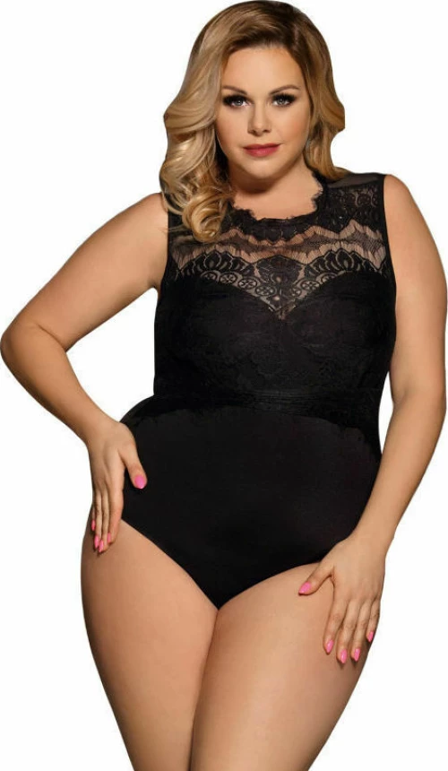 Subblime Queen Plus Opaque Teddy Black