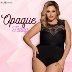 Subblime Queen Plus Opaque Teddy Black