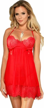 SUBBLIME BABYDOLL WITH BOWS RED