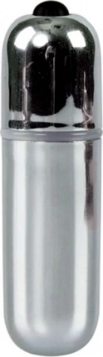 Glossy Premium Bullet Vibe 6.1cm Silver