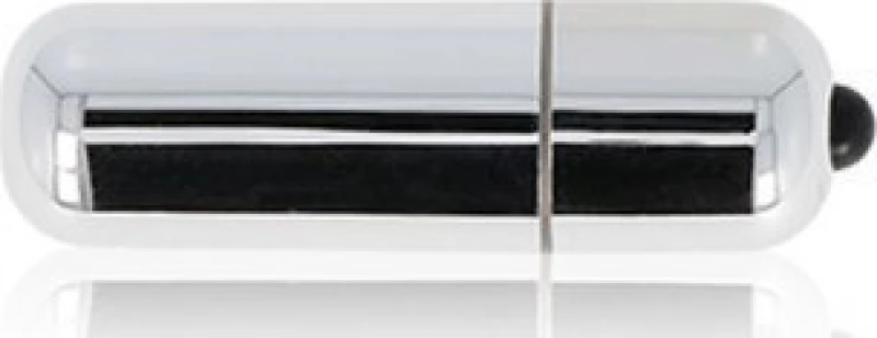 Glossy Premium Bullet Vibe 6.1cm Silver