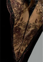 PASSION BRIDA PEIGNOIR BLACK