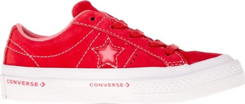 Converse Παιδικό Sneaker One Star OX Wordmark για Αγόρι Κόκκινο