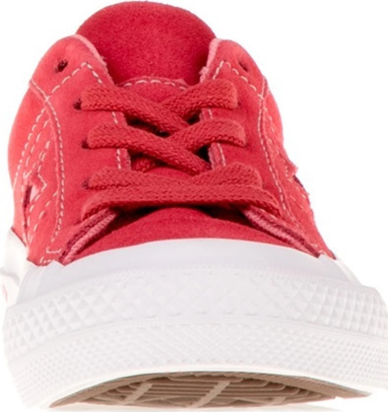 Converse Παιδικό Sneaker One Star OX Wordmark για Αγόρι Κόκκινο