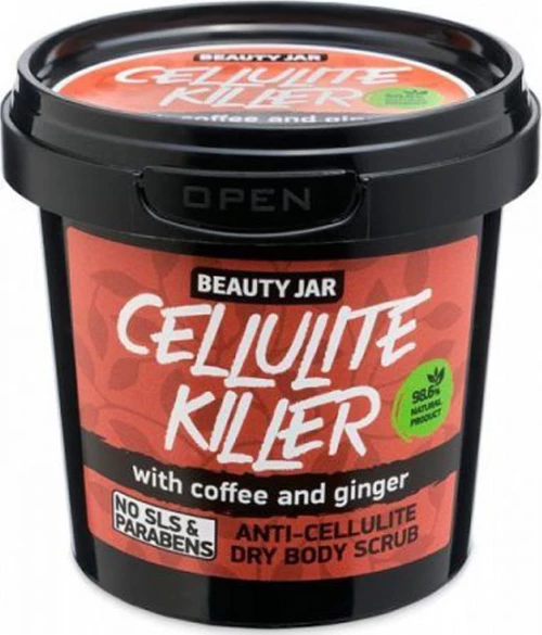 Beauty Jar Cellulite Killer Scrub Κατά Της Κυτταρίτιδας 150gr