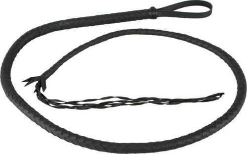 Fetish Collection Extra Long Whip Black