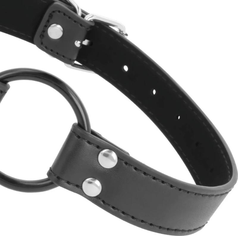 Darkness Bondage Gag Ring 3.6cm Black