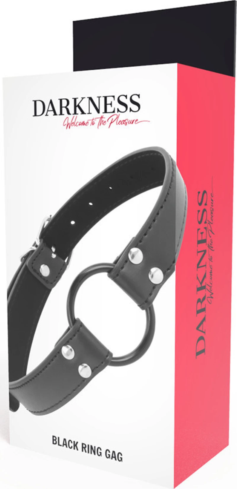 Darkness Bondage Gag Ring 3.6cm Black