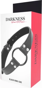 Darkness Bondage Gag Ring 3.6cm Black