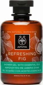 Apivita Refreshing Fig Shower Gel 300ml