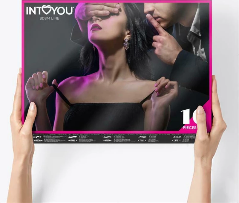 IntoYou BDSM Line Bondage Set 10 Pieces Purple