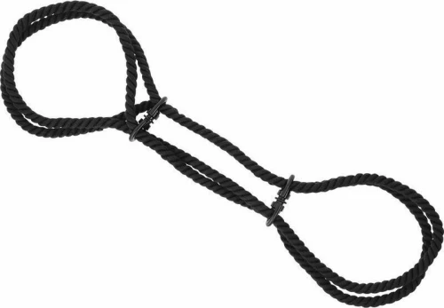 Darkness Rope Handcuffs Black