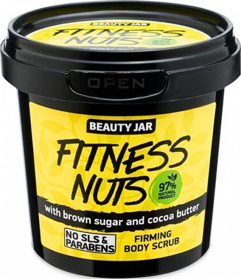 Beauty Jar Fitness Nuts Firming Body Scrub 200gr