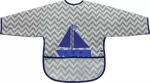 Kikka Boo Ποδιά Πλαστική Boat Grey