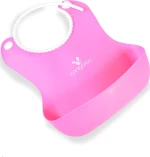 Cangaroo Σαλιάρα Σιλικόνης Am Am Pink