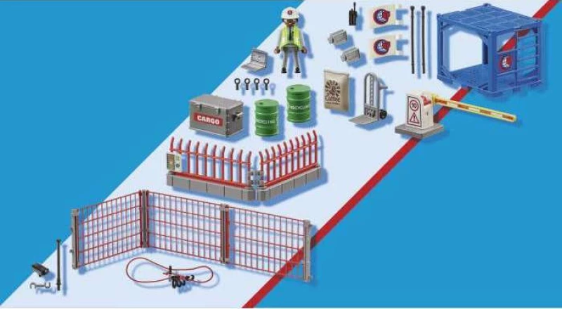 Playmobil City Action: Σταθμός Cargo
