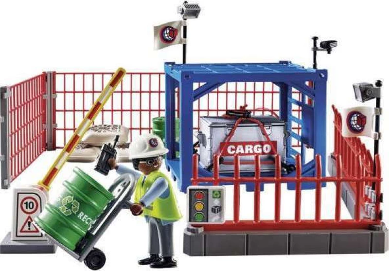 Playmobil City Action: Σταθμός Cargo