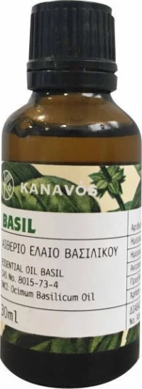 Kanavos Basil Essential Oil 30ml