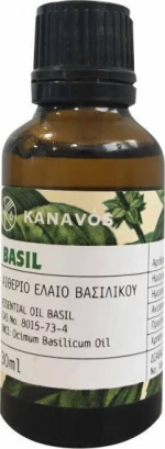 Kanavos Basil Essential Oil 30ml