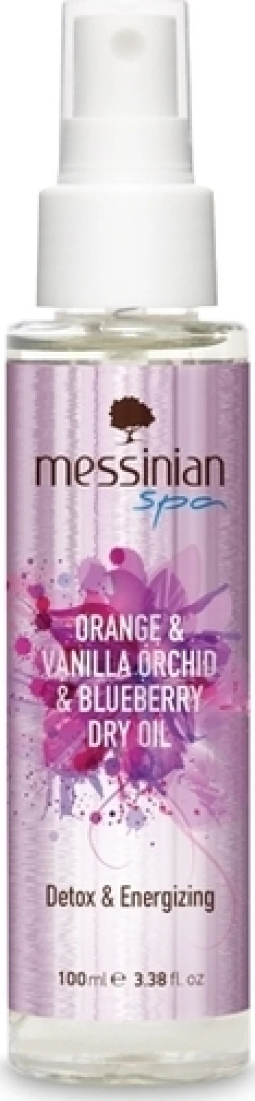 Messinian Spa Orange & Vanilla Orchid & Blueberry Dry Oil 100ml